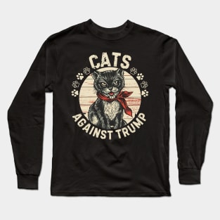 Cats-against-trump Long Sleeve T-Shirt